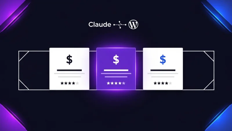 השוואת עלויות של Claude API עם WordPress, תוכניות ומחירים